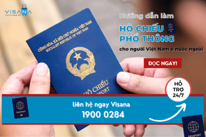 Hướng dẫn làm hộ chiếu phổ thông cho người Việt Nam ở nước ngoài