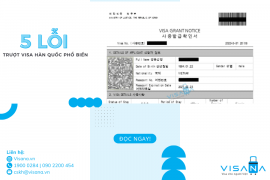 Các lỗi trượt visa Hàn Quốc phổ biến – Giải pháp khắc phục chi tiết