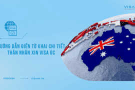 Hướng dẫn điền tờ khai chi tiết thân nhân xin visa Úc