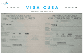 Việt Nam được miễn visa Cuba không? Trọn bộ hồ sơ, thủ tục xin visa Cuba